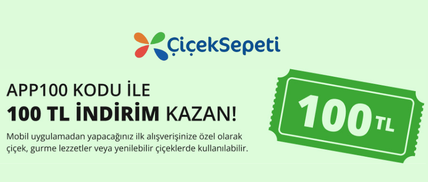 çiçeksepeti indirim kodu